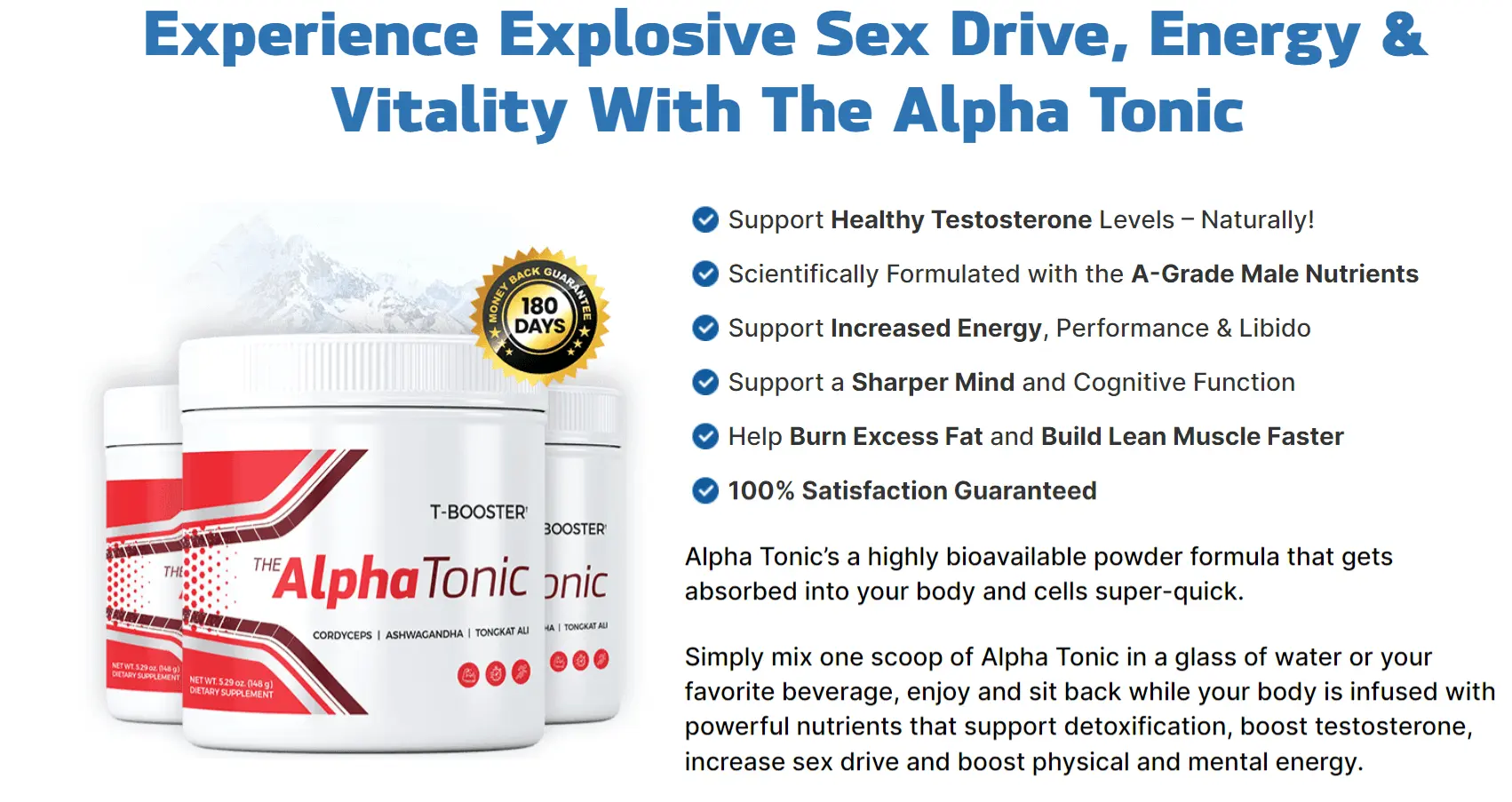 alpha tonic the ultimate health booster